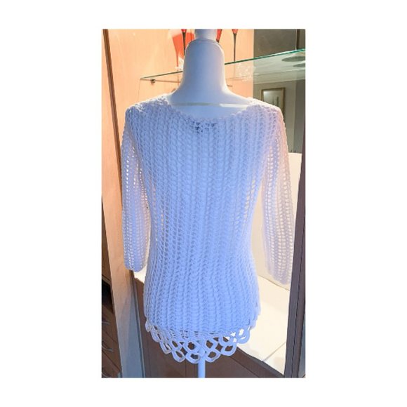 NWOT NY COLLECTIONS LIGHT WEIGHT TAPERED SWEATER S - Picture 3 of 3